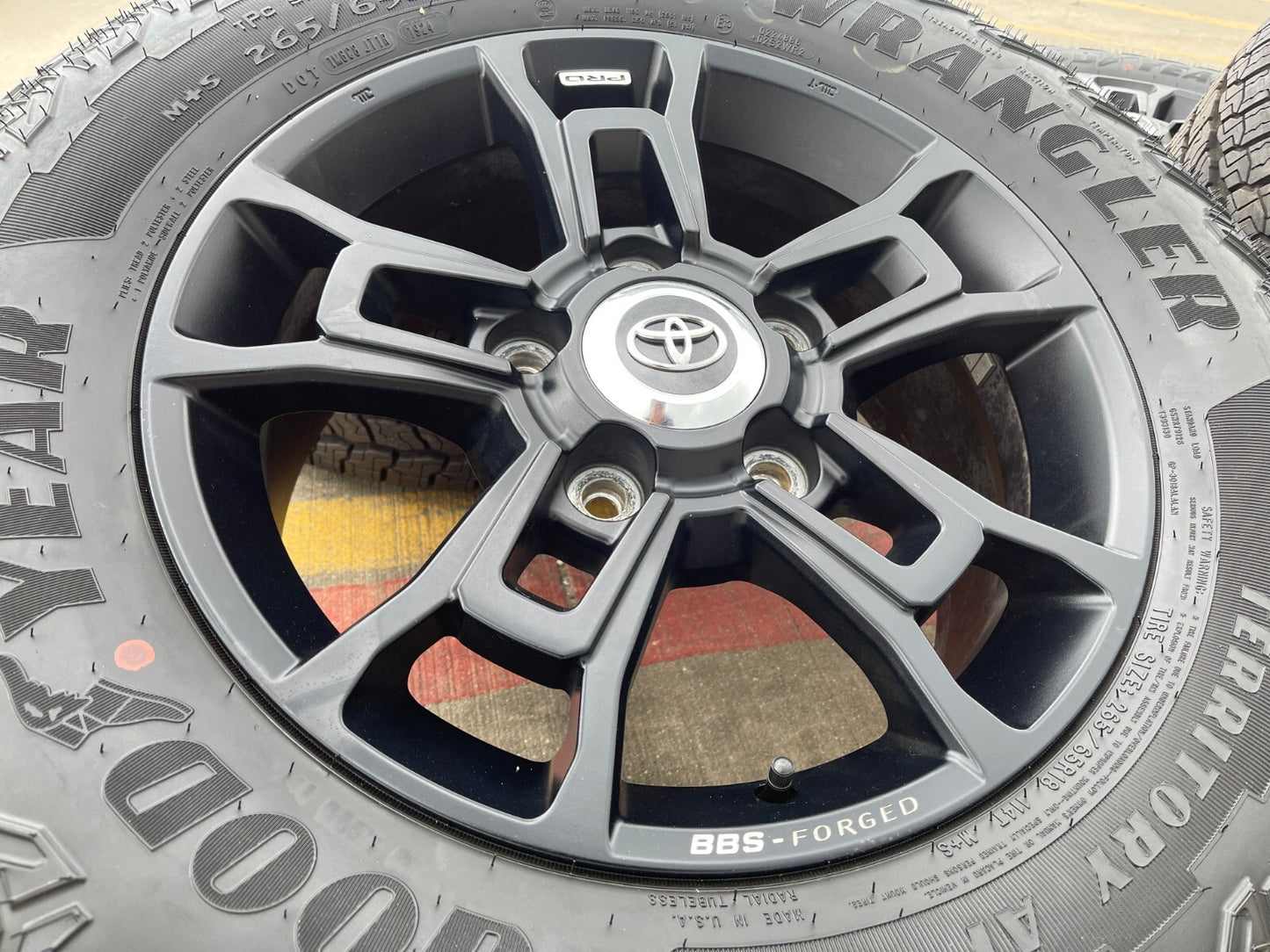 18" Toyota Tundra TRD PRO BBS Forged OEM wheels rims 75238 75255 5x150