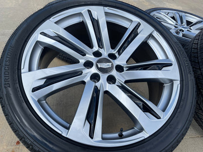 24" Cadillac Escalade V OEM PLATINUM wheels rims SET 2024 2025 2026 2027 NEW