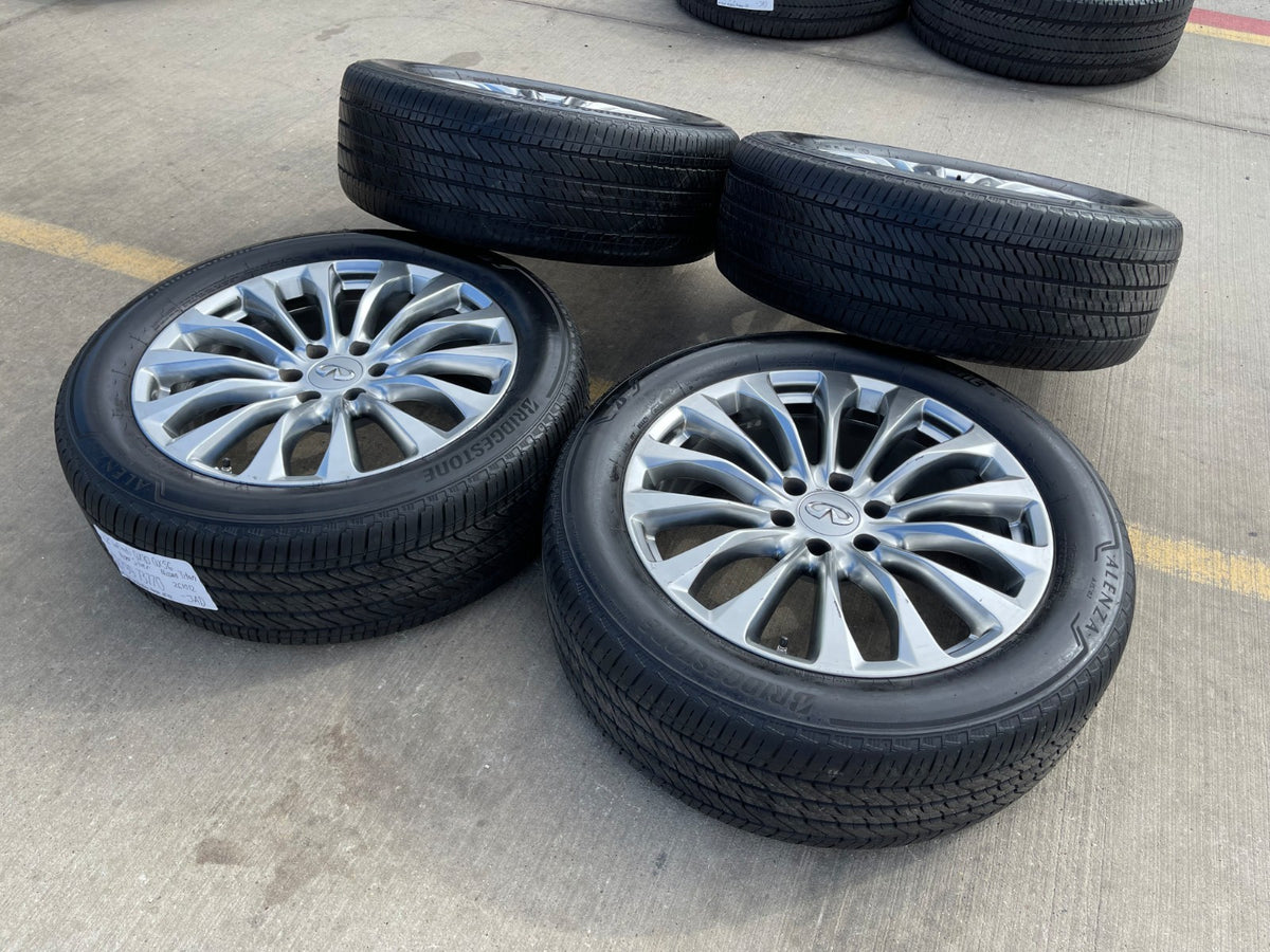 22" Infiniti QX80 QX56 Nissan Titan OEM 62799 73770 wheels rims tires SET