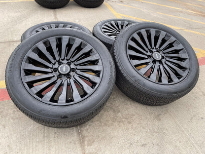 22" Lincoln Navigator OEM 10178 rims wheels BLACK LABEL 2021 2022 2024 2025 NEW