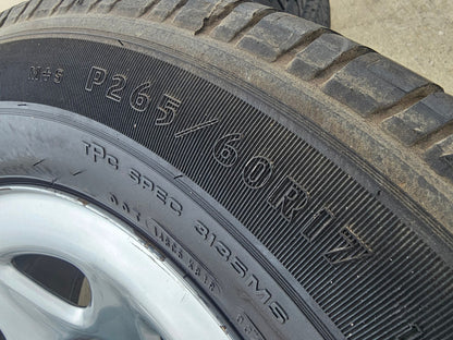 (1) 17" Chevy Tahoe PPV Police Package OEM 8111 spare wheel rim tire