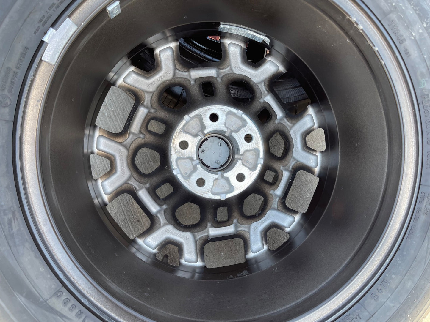 18" Mitsubishi Outlander OEM black wheels rims  TOYO SET