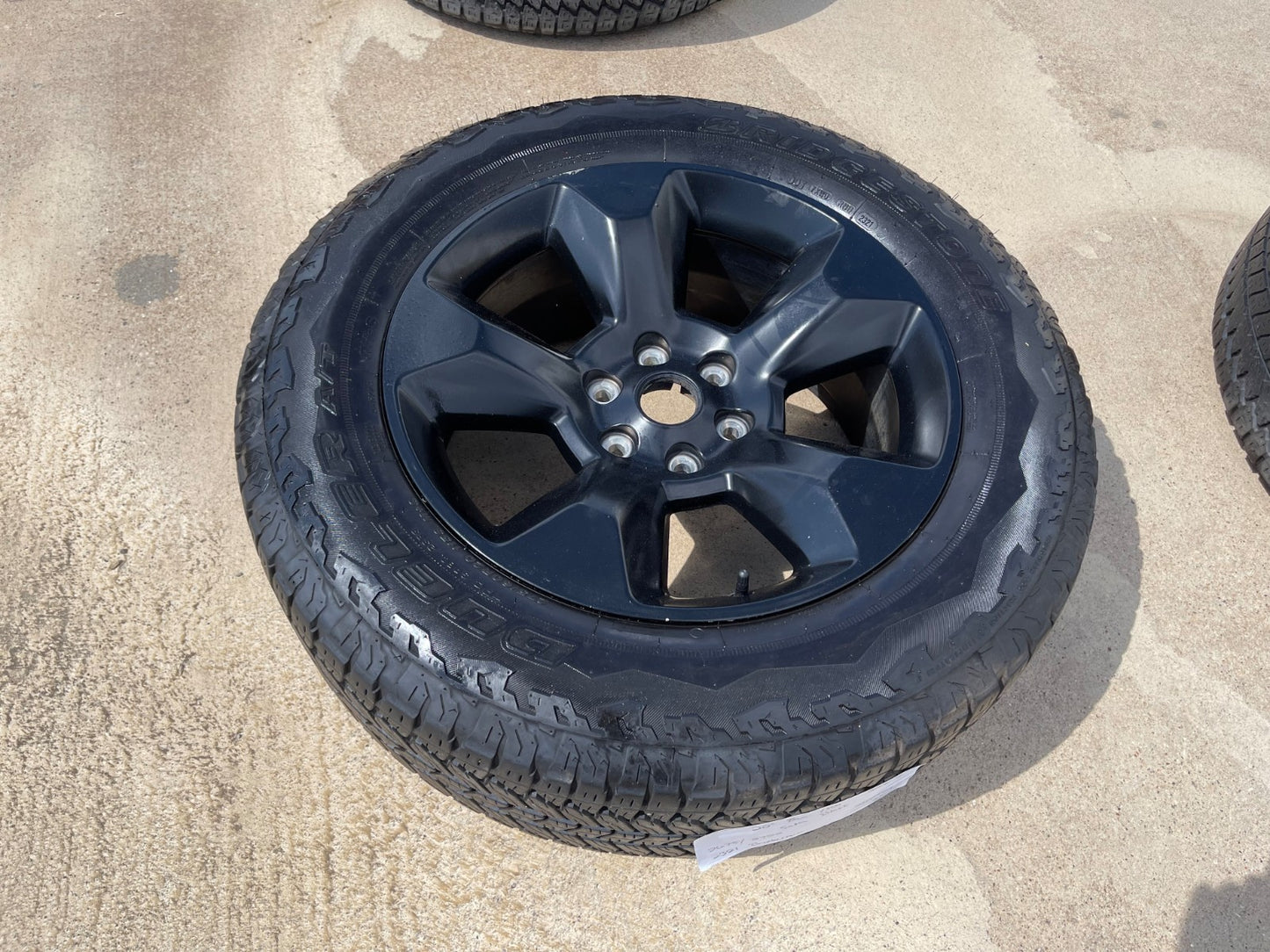 20" Ram 1500 LIMITED Laramie wheel rim black OEM 2675 2722 spare single