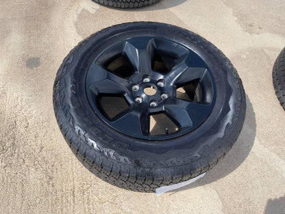 20" Ram 1500 LIMITED Laramie wheel rim black OEM 2675 2722 spare single