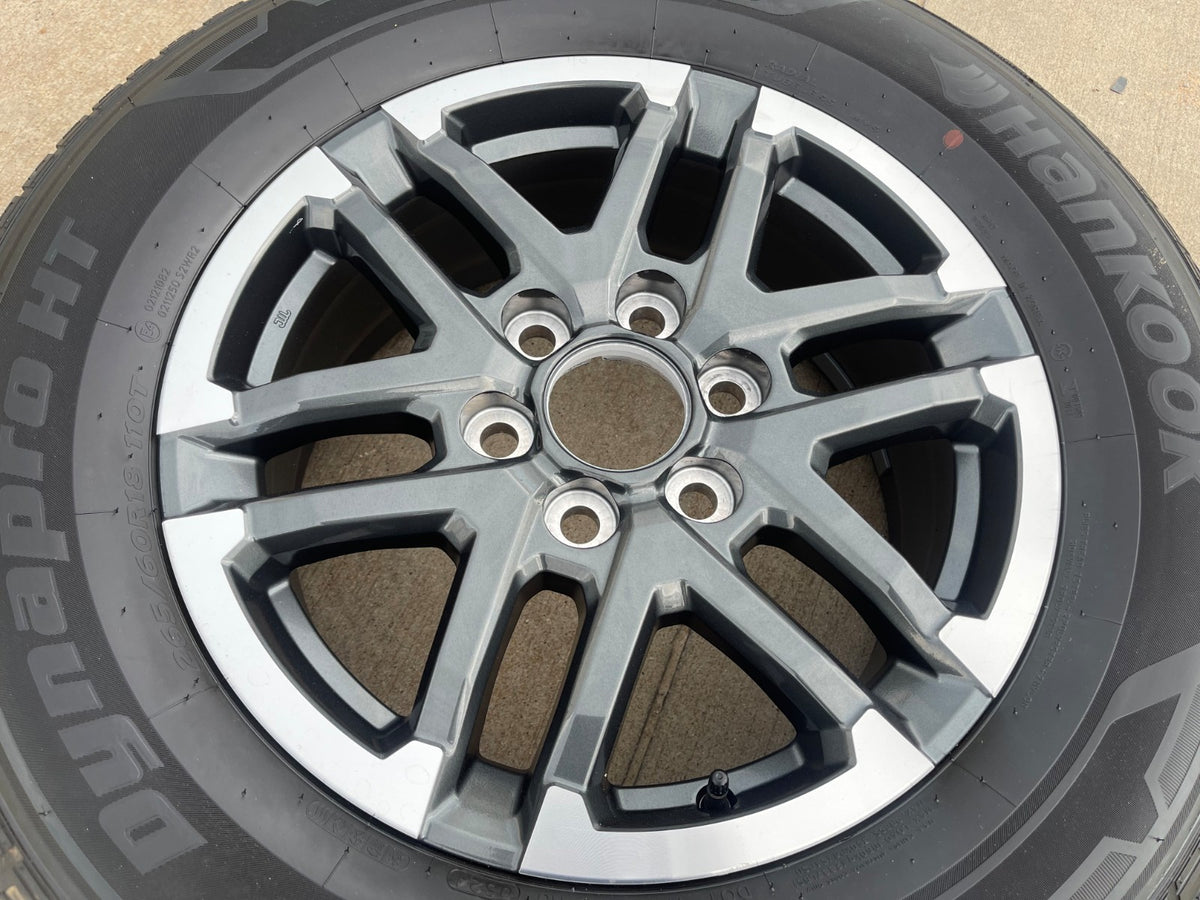 18" Toyota Tacoma 4Runner TRD OEM 10641 wheel rim spare single 2024 2025 2026