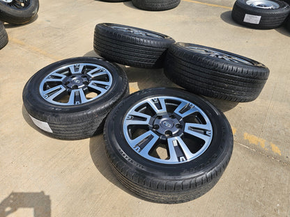 20" Toyota Tundra PLATINUM OEM 75159 SET wheels rims 5x150 tires GOODYEAR