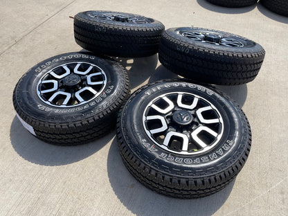 18" Ram 2500 3500 LARAMIE OEM wheels rims 2694 tires FIRESTONE A/T2 NEW 2026