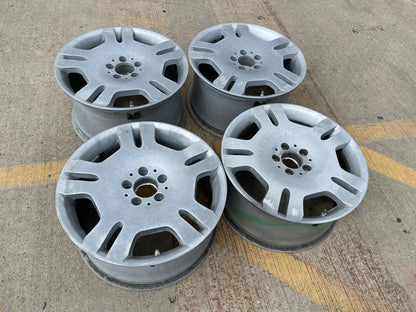 18" 18x8.5 + 18x9.5 Mercedes S550 S600 OEM staggered 65470 65471 wheels rims