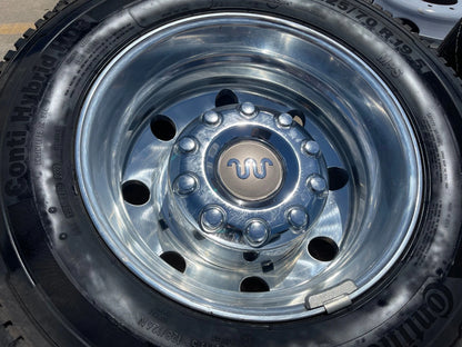 19.5" Ford F-450 Dually F-550 rims wheels RAM 4500 OEM 10x225 CONTINENTAL HD3