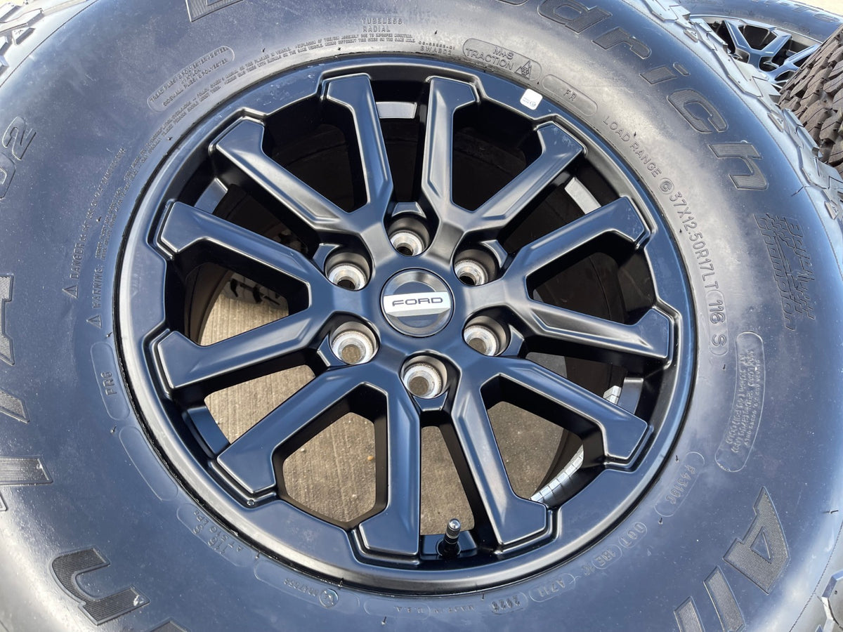17" Ford F-150 Raptor OEM 10611 rims wheels Bronco SET 2026 2027 BFG 35" NEW