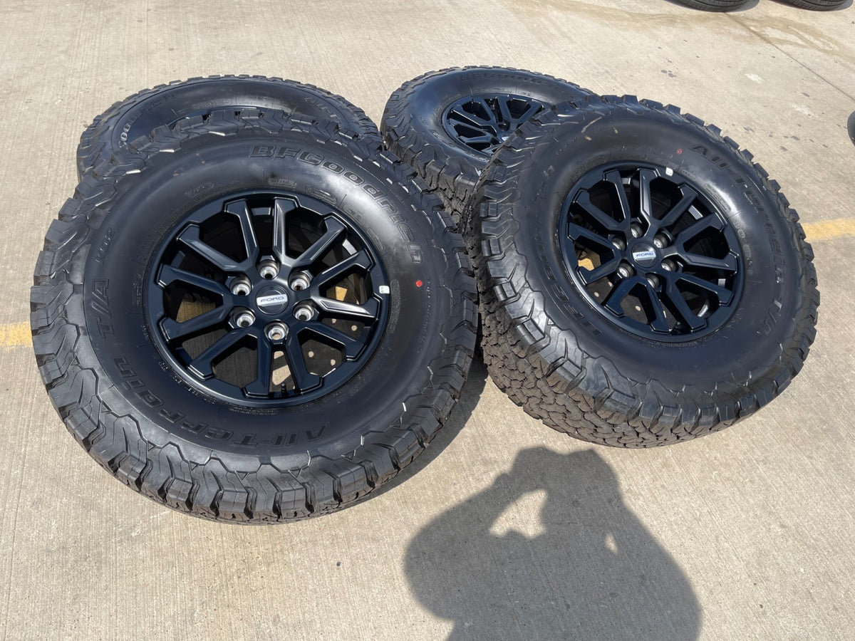 17" Ford F-150 Raptor OEM 10611 rims wheels Bronco SET 2026 2027 BFG 35" SET NEW