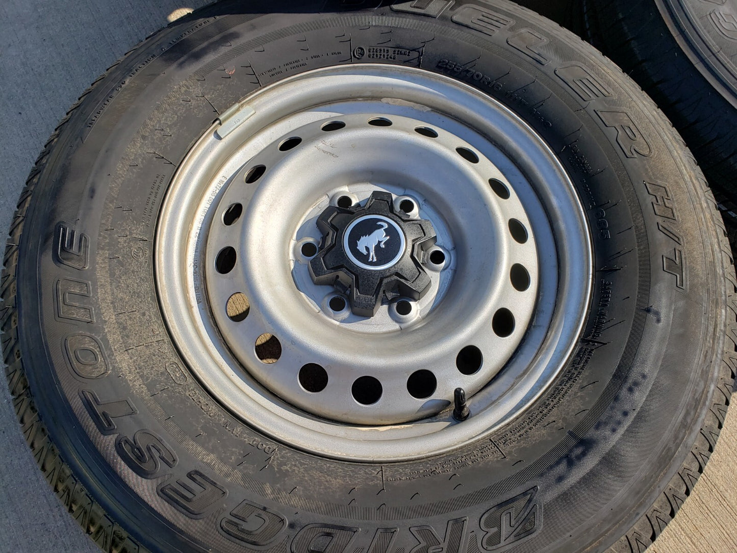 16" Ford Bronco steel wheels rims tires 10226 Ranger 2022 2023 2024 2025