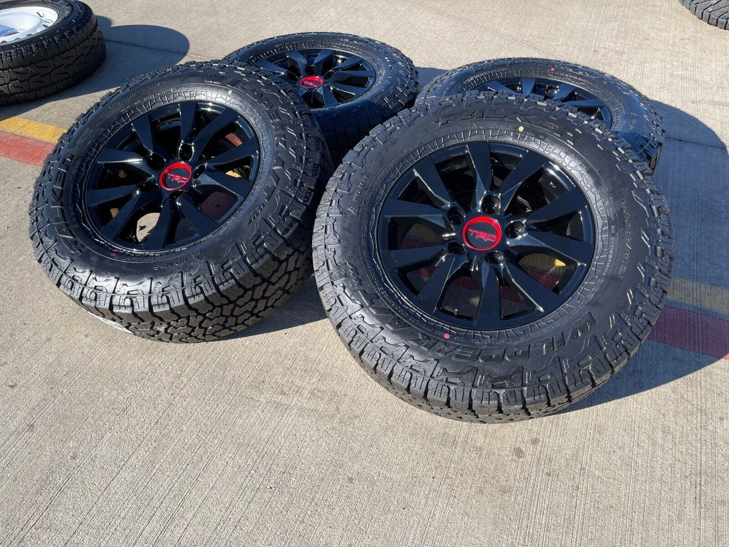 18" Toyota Land Cruiser Tundra TRD PRO OEM 75195 wheels rims SET NEW