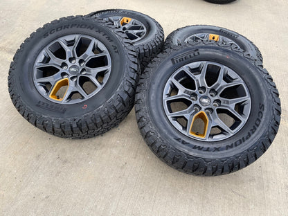 18" Ford Expedition F-150 TREMOR OEM rims wheels TIMBERLINE PIRELLI XTM NEW 2027