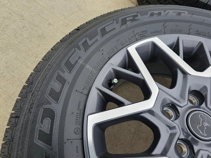 18" Jeep Wrangler Grand Cherokee Gladiator OEM wheels rims tires 2024 2025 NEW