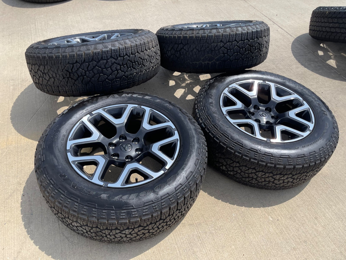 20" Dodge Ram 1500 OEM 94059 Laramie wheels rims 68583860AA 2024 2025 2026 SET