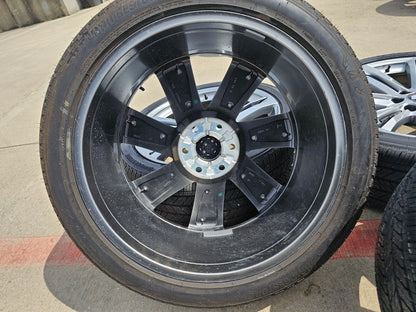 24" Cadillac Escalade V Platinum OEM wheel rim tire spare (1) 2025-2027 NEW
