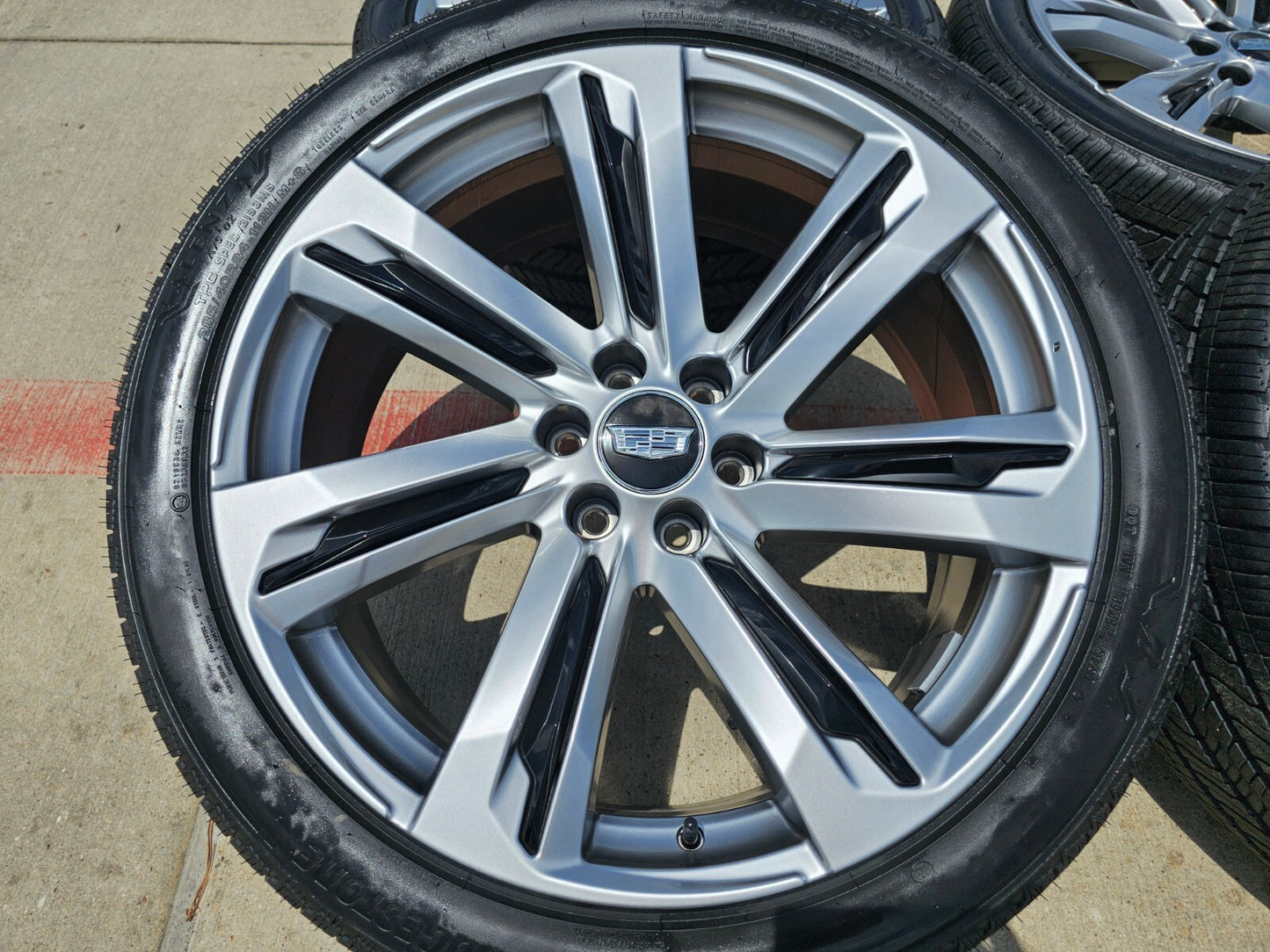 24" Cadillac Escalade V OEM wheels rims tires 2022 2023 2024 2025 2026 NEW
