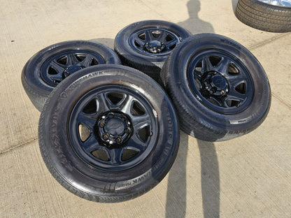 17" Chevy Tahoe PPV OEM Police Package 8111 wheels rims tires FIRESTONE