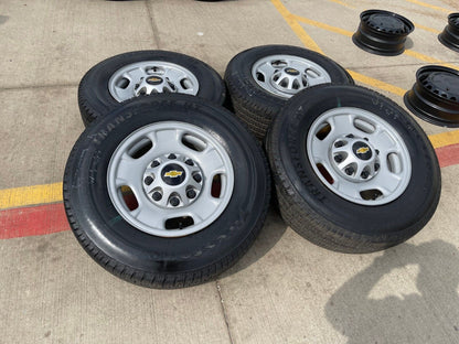 17" Chevy Silverado GMC Sierra 2500 OEM 8095 wheels 2021 2022 2023 2024 2025 NEW