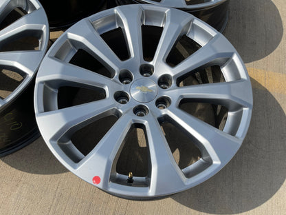 22" Chevy Silverado High Country OEM 5922 wheels rims Tahoe SET 2025 2026 2027