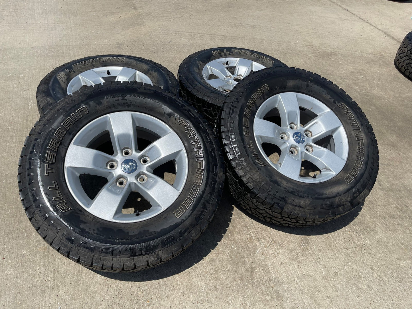 17" Dodge Ram 1500 OEM 2448 wheels rims 5x139 5x5.5 SET tires DISCOUNTED