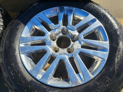20" Toyota Tundra TSS TRD T Force OEM wheels rims 5x150 tires FIRESTONE A/T2