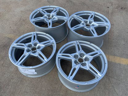 19" + 20" Chevy Corvette C8 OEM wheels rims 14007 14008 2023 2024 2025 2026