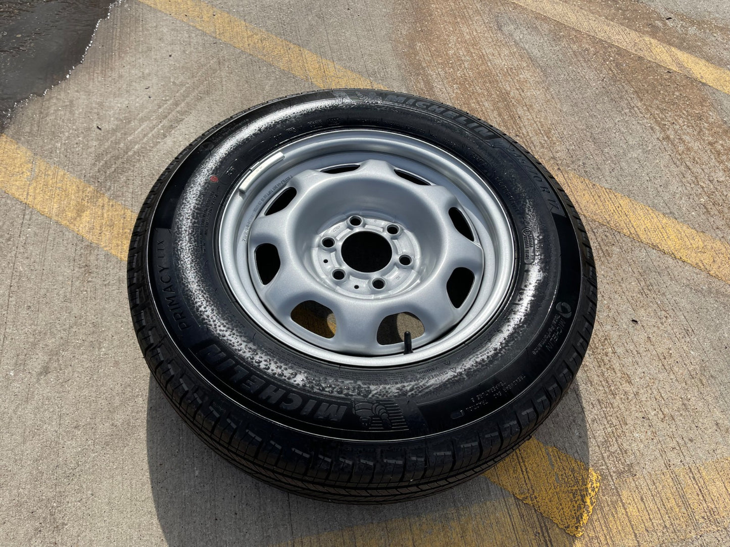 17" Ford F-150 OEM rim wheel 3857 steel 2023 2024 2025 2026 2027 MICHELIN NEW