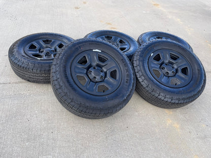17" Jeep Wrangler Rubicon OEM wheels rims 9220 9240 Gladiator 2026 2027 SET NEW
