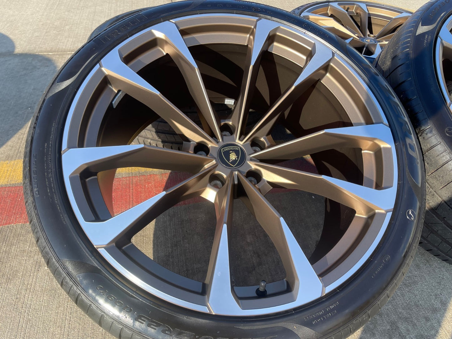 23" Lamborghini Urus Taigete OEM wheels rims 2022 2023 2024 2025 2026 BRONZE NEW