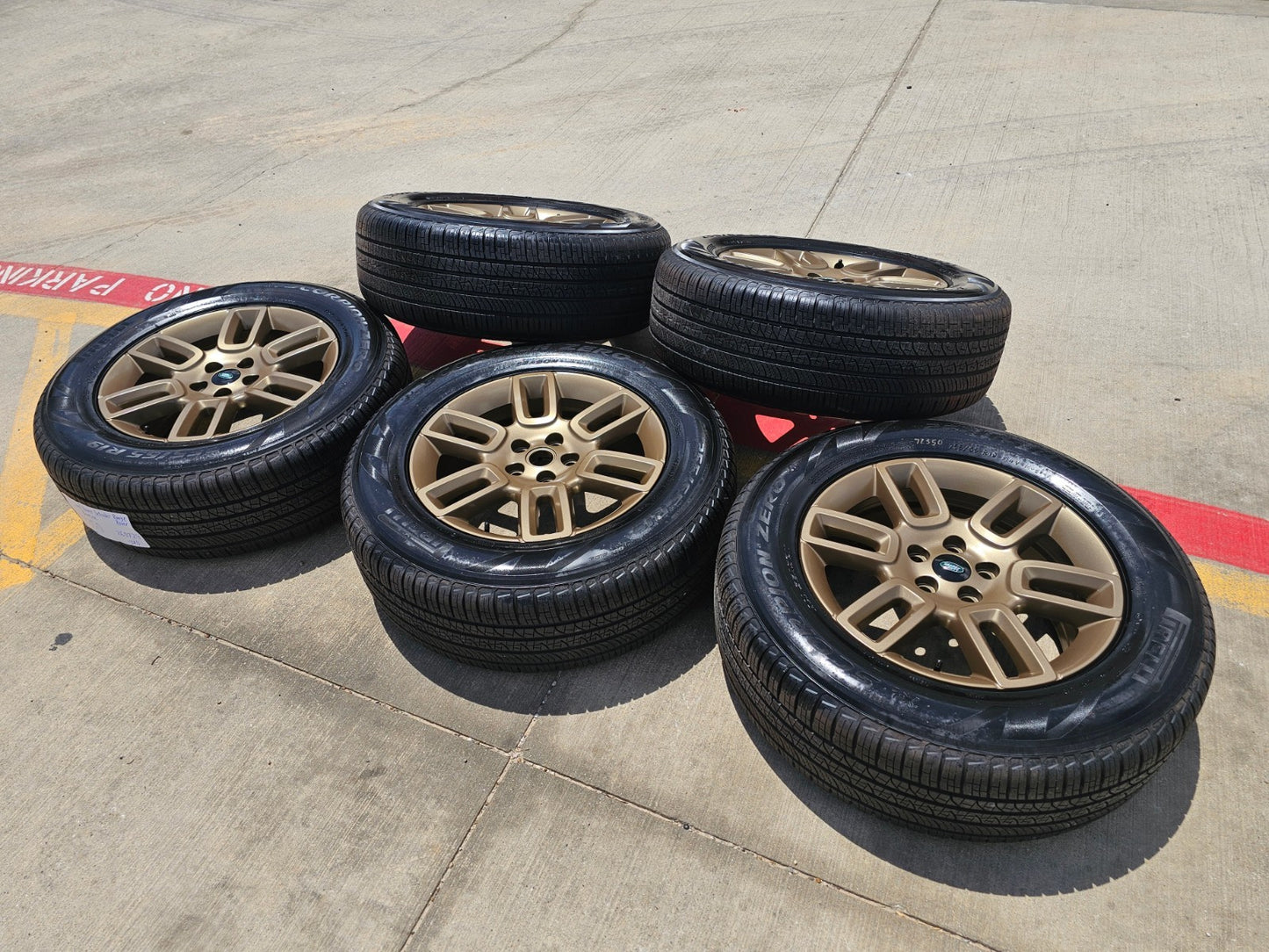 19" Land Rover Defender BRONZE Range Rover OEM 72350 wheels rims NEW