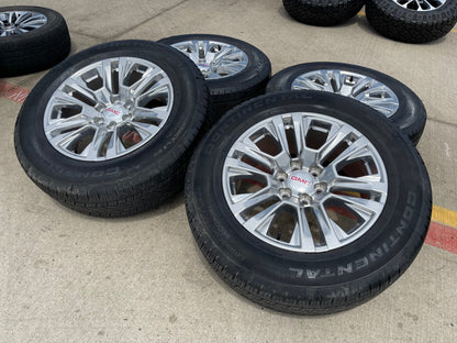20" GMC Sierra Yukon DENALI OEM 5917 wheels rims 2022 2023 2024 2025 NEW