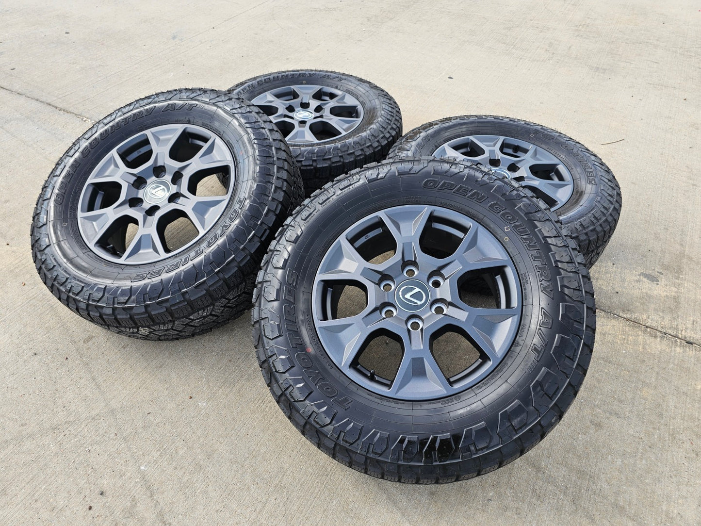18" Toyota Tacoma TRD OEM 10544 wheels rims Land Cruiser Tundra 2025 2026 2027
