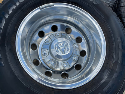 17" Dodge Ram 3500 Dually Laramie 8x200 wheels rims 2701 2702 OEM SET 2024 2025