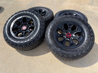 18" Toyota Tacoma 4Runner TRD OEM 95972 wheels rims SET 2025 2026 2027 GOODYEAR