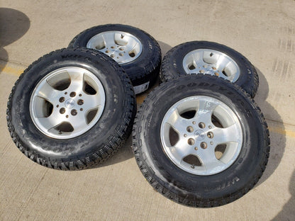 15" Jeep Wrangler OEM wheels rims 9024 1997 1998 1999 2000 2001 NEW A/T tires