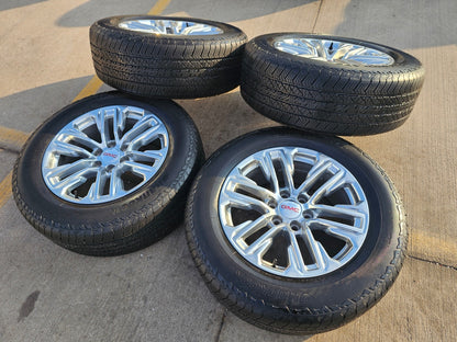 20" GMC Yukon Sierra Tahoe Silverado OEM 2120 14024 wheels rims tires
