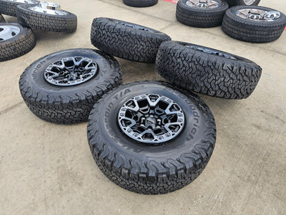(4) 17" Ford F-150 Raptor R OEM BEADLOCK rims wheels 2024 2025 2026 2027 BFG NEW
