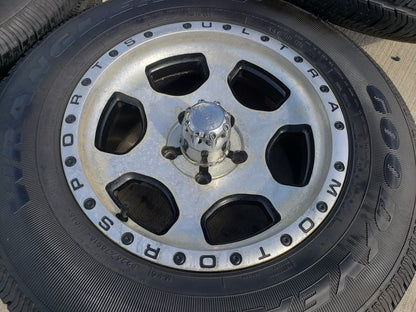 16x7 Ultra Motorsports Type 175 Jeep Wrangler wheels rims tires 5x5 5x127