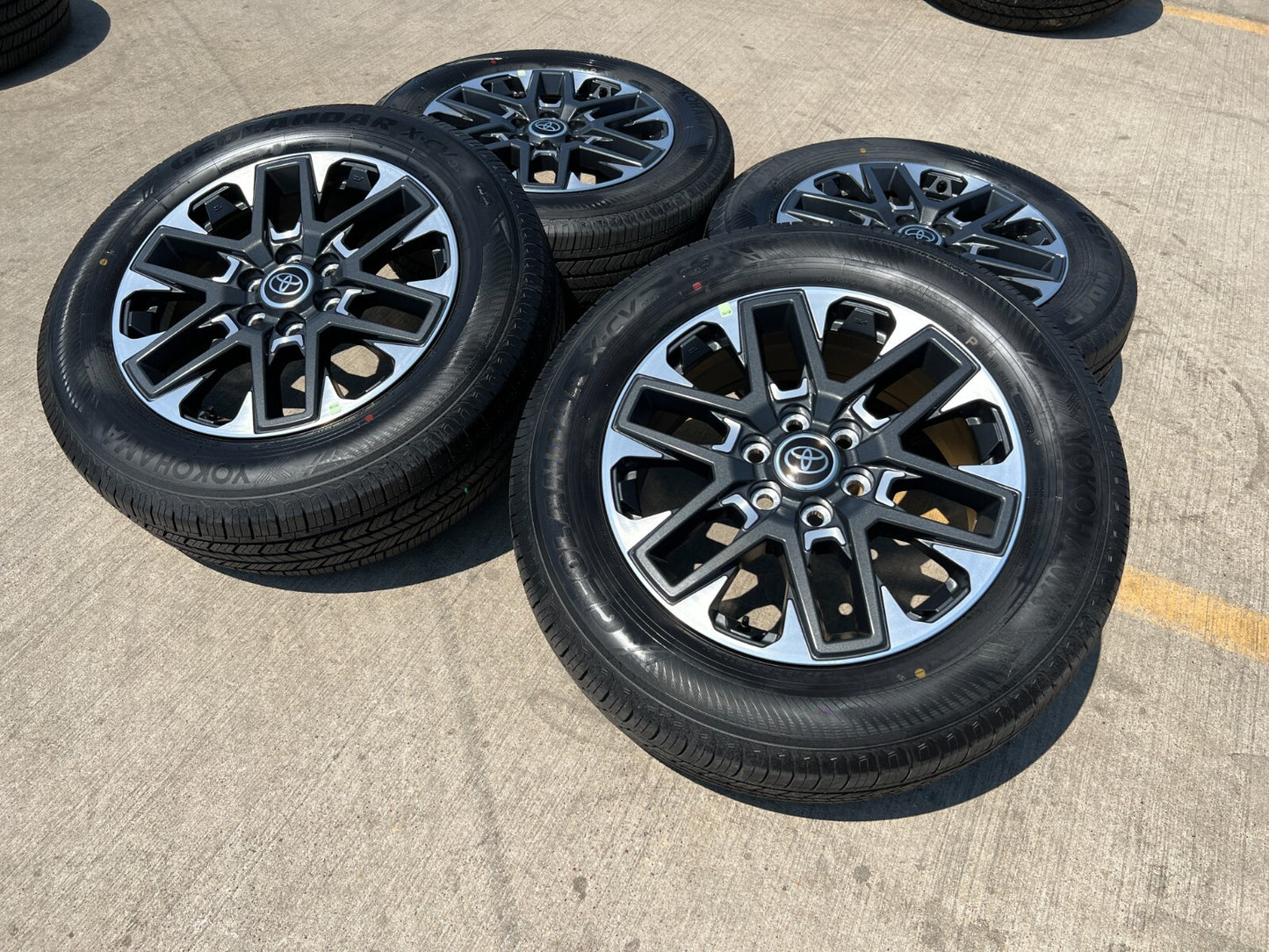 20" Toyota Tundra Platinum OEM wheels rims 95295 75276 Sequoia 2024 2025 NEW