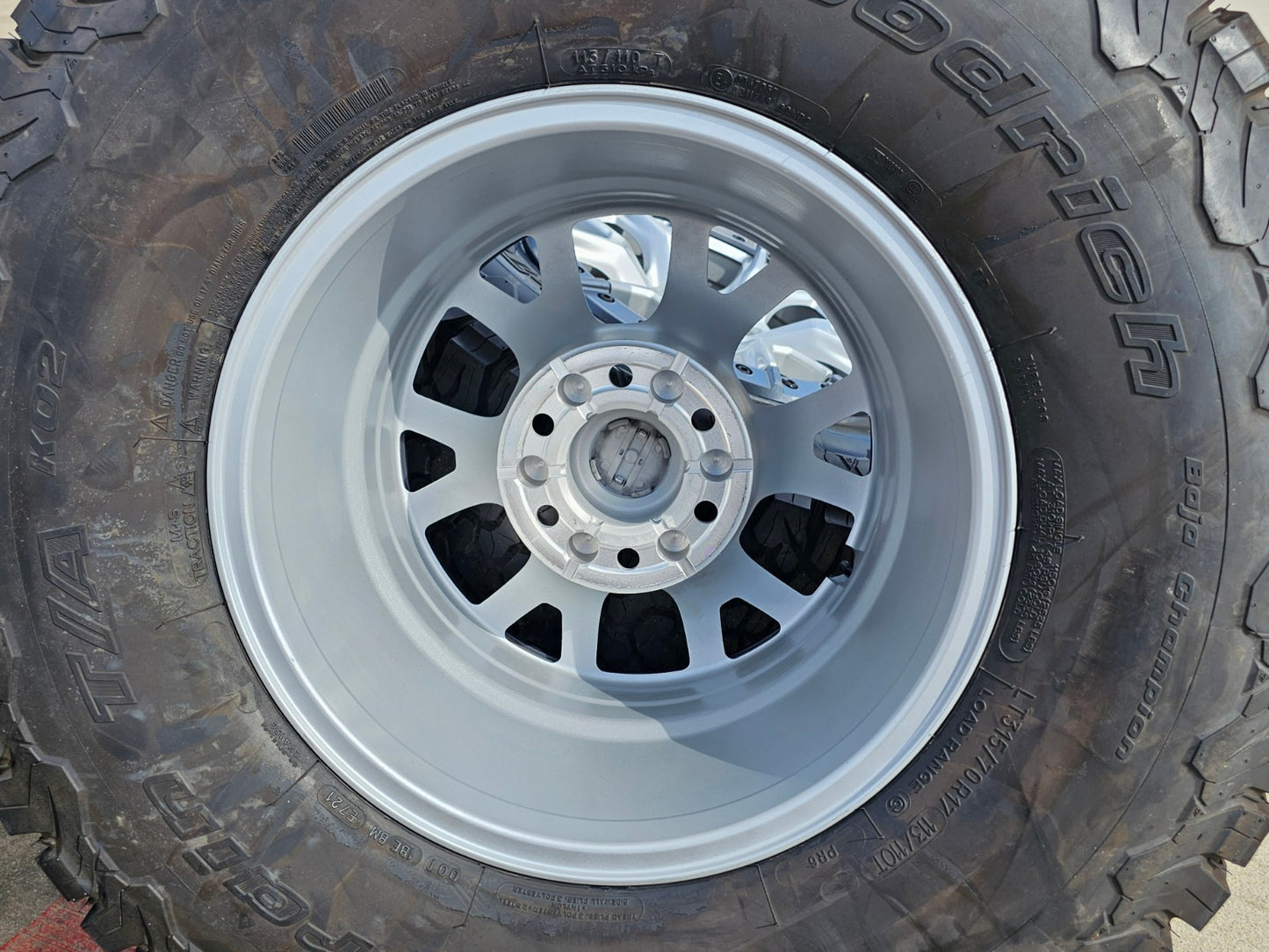 17" Ford F-150 Raptor R OEM Replica BEADLOCK 10460 rims wheels 35" tires BFG NEW