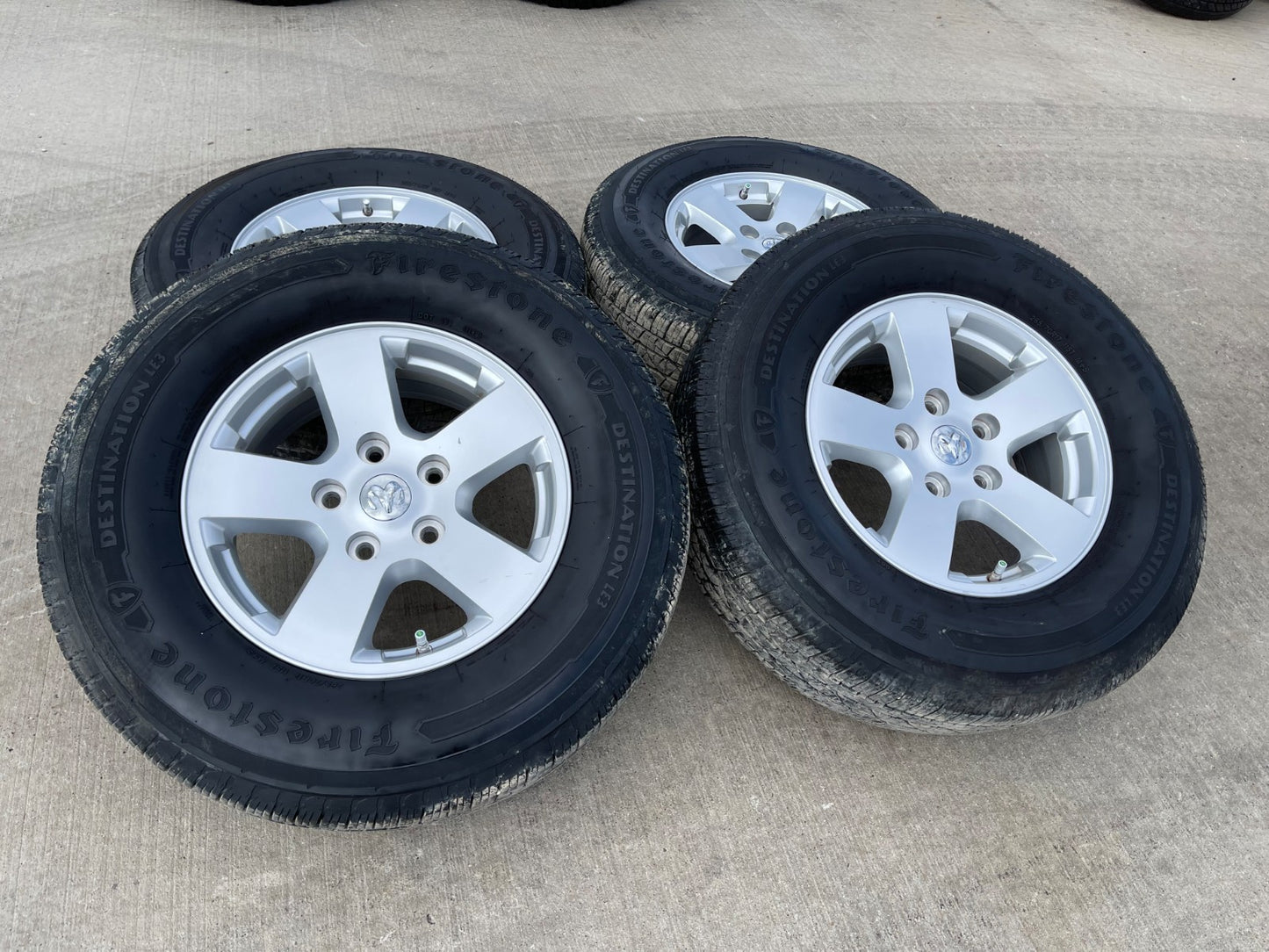 17" Dodge Ram 1500 OEM 2362 wheels rims 5x139 5x5.5 FIRESTONE