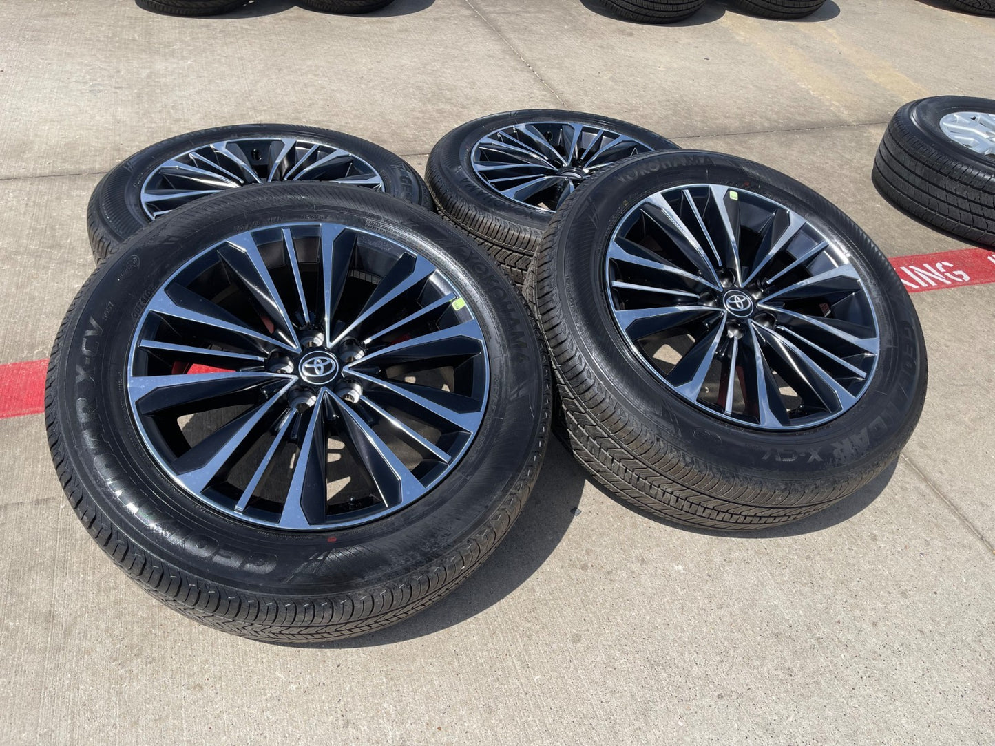 20" Toyota Grand Highlander OEM wheels rims Lexus TX350 LS500H LS500 SET