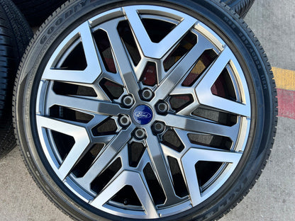 24" Ford F-150 LIMITED Plus OEM rims wheels Expedition 2024 2025 2026 NEW