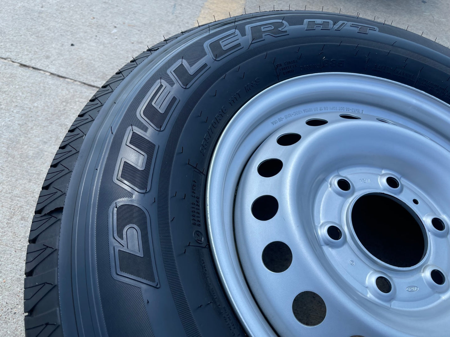 16" Ford Bronco steel wheel rim tire 10226 Ranger 2023 2024 2025 2026 2027 NEW