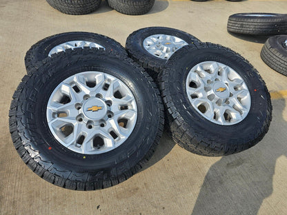 18" Chevy Silverado Trail Boss 2500 3500 OEM 5959 wheels rims 2024 2025 NEW 34"