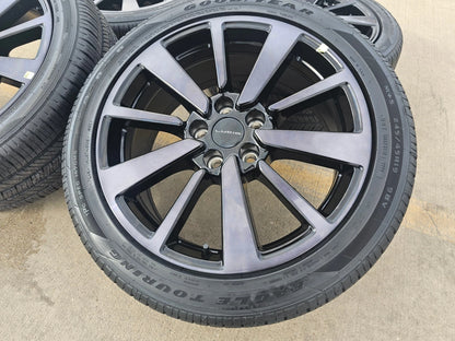 19" Lucid Air OEM Grand Touring black wheels rims tires 5x120 2023 2024 2025 NEW