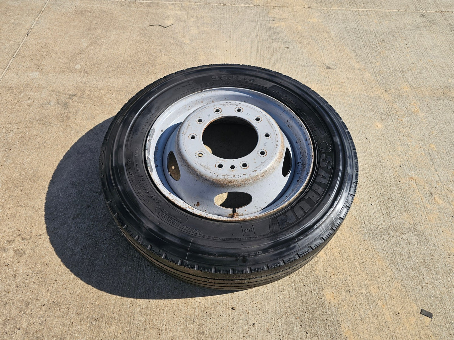 19.5" Ford F-450 Dually F-550 rim RAM 4500 OEM 10x225 spare