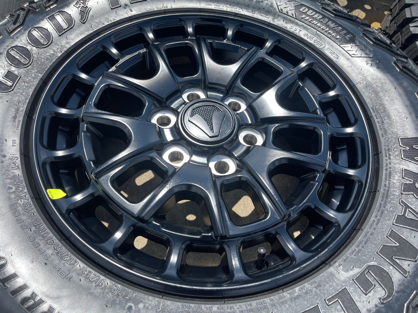 18" Toyota Tundra TSS T FORCE TRD OEM black wheels rims Sequoia 2024 2025 NEW